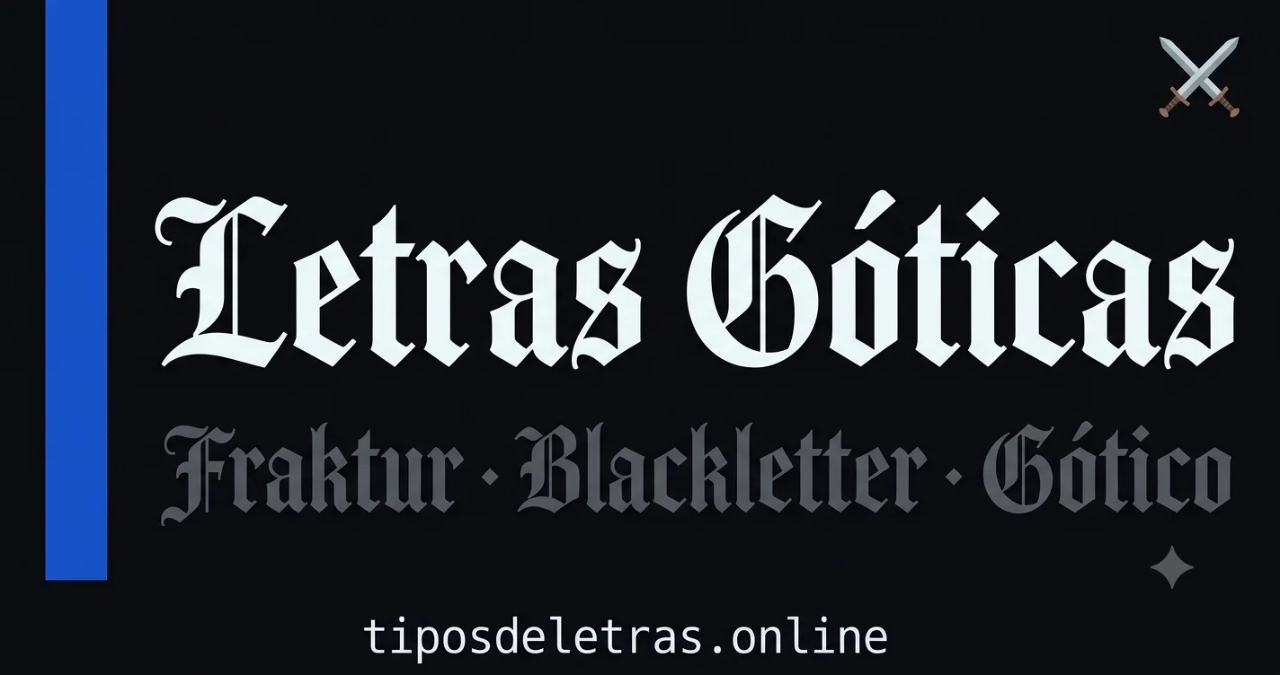 Letras góticas para copiar y pegar — generador Fraktur Unicode online gratis